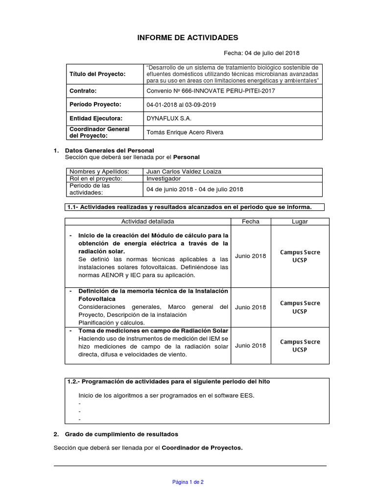 Modelo Ita Dynaflux Junio1 | PDF | Fotovoltaica | Energía solar