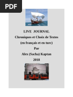 LIVE JOURNAL Alex (Sacha) Kaptan - 2018