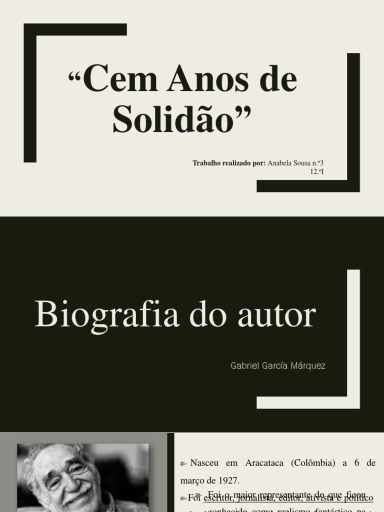 PDF) Cem Anos de Solidao Gabriel Garcia Marquez