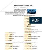 1997 Mercedes Benz W202 Estate Class C 220 CDI Ficha Técnica (1997 - 2001)