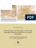 Terramoto 1755: Abordagem histórico-geográfica