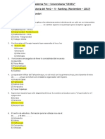 Academia EXAMEN RANKING V Noviembre H. Perú