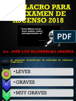 Simulacro Al Examen de Ascenso 2018