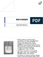 Mechanical Flow Recorder 