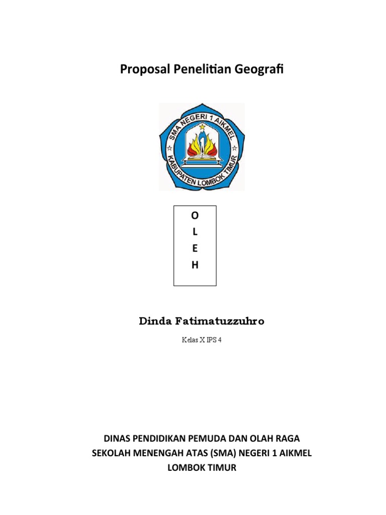 Proposal Penelitian Geografi Tentang Iklim