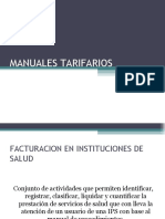 Manuales Tarifarios