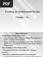 Creating An Architectural Design