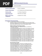 IT Declaration Common