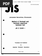 Jis Z2245 1992 PDF