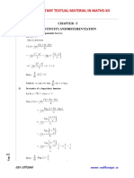 Supplementary Textual Material in Maths-Xii