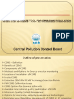 Central Pollution Control Board: Cems - The Ultimate Tool For Emission Regulation