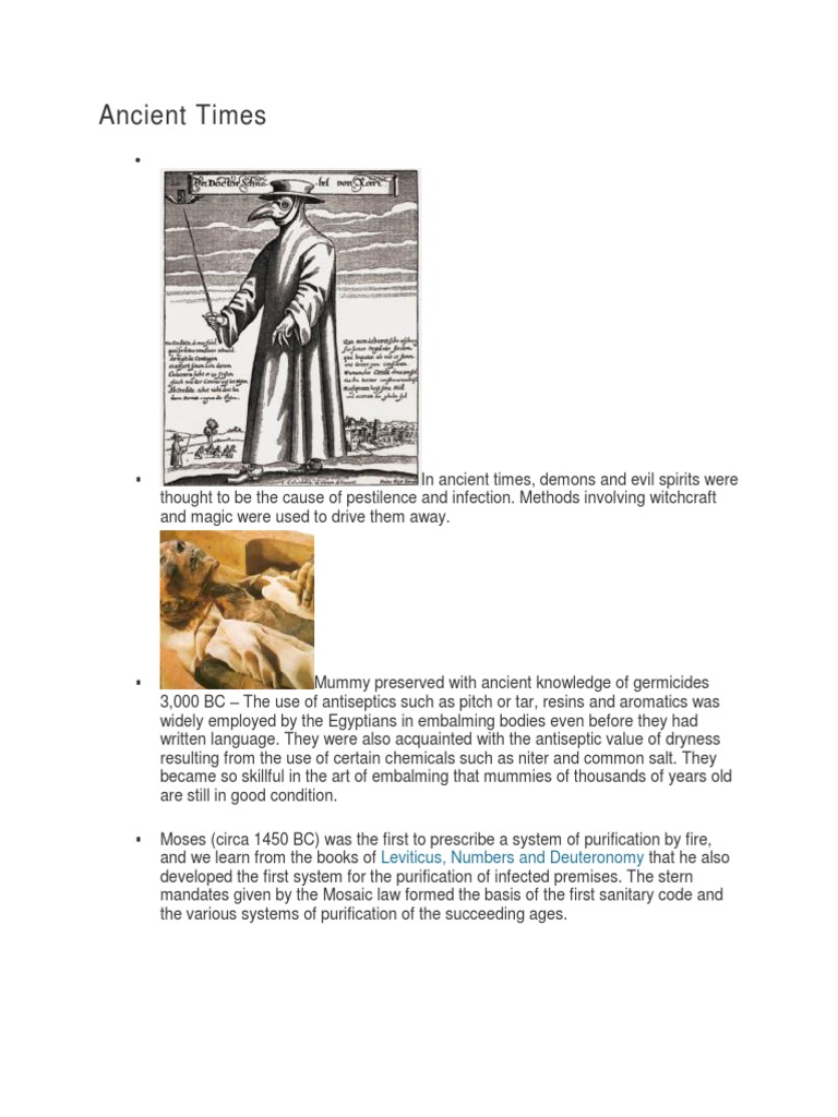 A Brief History of Sterilization PDF Sterilization (Microbiology) Nature