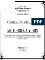 Certificate of Appreciation Speaker PDF