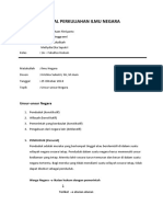 Jurnal Ilmu Negara