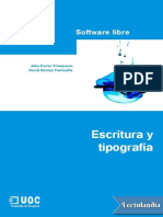 Escritura y Tipografia