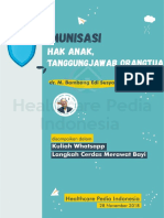 Resume Imunisasi, Hak Anak Tugas Orangtua