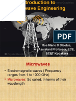 Introduction To Microwave Engineering