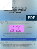 Nomenclatura (R) y (S) de Compuestos Organicos