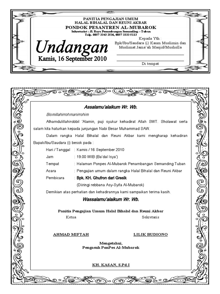 Undangan Folio 1 Folkers17blogspotcomdoc