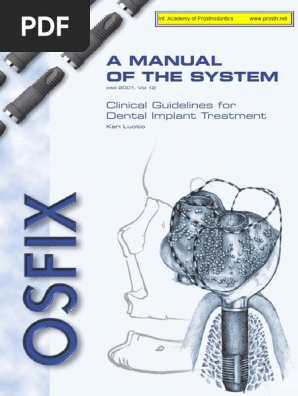 Clinical Guidelines for Dental Implant Treatment