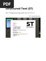 Structured Text Tutorial