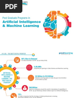 GreatLearning AI and ML brochure