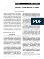 Deformations of Reinforced Concrete Members at Yielding and Ultimate