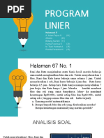 Program Linier Soal