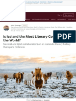 Is Iceland The Most Literary Country in The World - Electric Literature