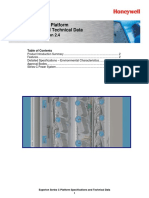 Experion Series C Platform Specifications and Technical Data