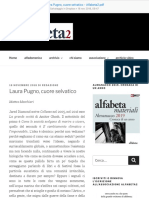 Laura Pugno, Cuore Selvatico - Alfabeta2