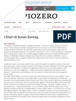 I Diari Di Susan Sontag Doppiozero