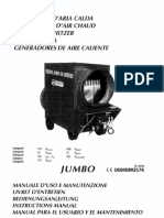 Manuale Uso e Manutenzione Generatore