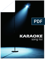 Karaoke List 2019