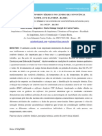 AVALIAÇÃO DO CONFORTO TÉRMICO NO CENTRO DE CONVIVÊNCIA INFANTIL (CCI) DA UNESP – BAURU.