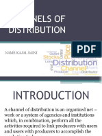 Channels of Distribution