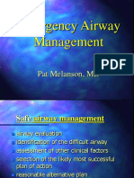 Emergency Airway Management: Pat Melanson, MD