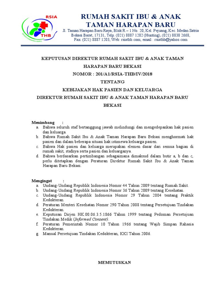 1541606178764kebijakan Hak Pasien Dan Keluarga