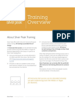 Silver Peak Training Brochure
