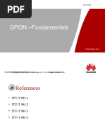 GPON - Fundamentals: Internal