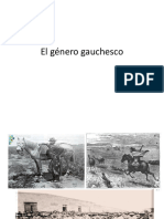 El Género Gauchesco