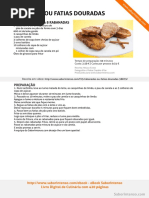 Rabandas Ou Fatias Douradas SaborIntenso