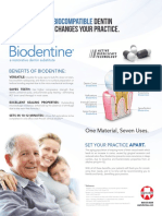 Bioactive Biocompatible: A AND Dentin Substitute That Changes Your Practice