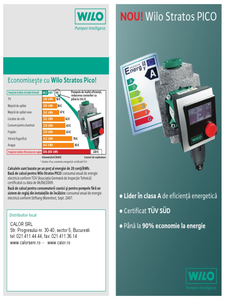 Pompa Circulatie WILO | PDF