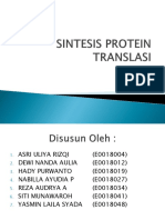 Kelompok 4 Sintesis Protein Translasi-1