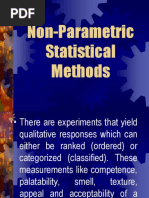 Non-Parametric Statistical Methods