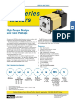 High-Torque Design, Low-Cost Package: Servo Motors BE Series