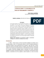 La Formación Docente y El Desarrollo de (2)