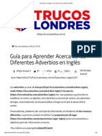 Adverbios en Inglés_ Conócelos (Guía de Estudio 2018)