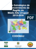 Plano Estratégico de Desenvolvimento Da Região Do Médio Alto Uruguai RS